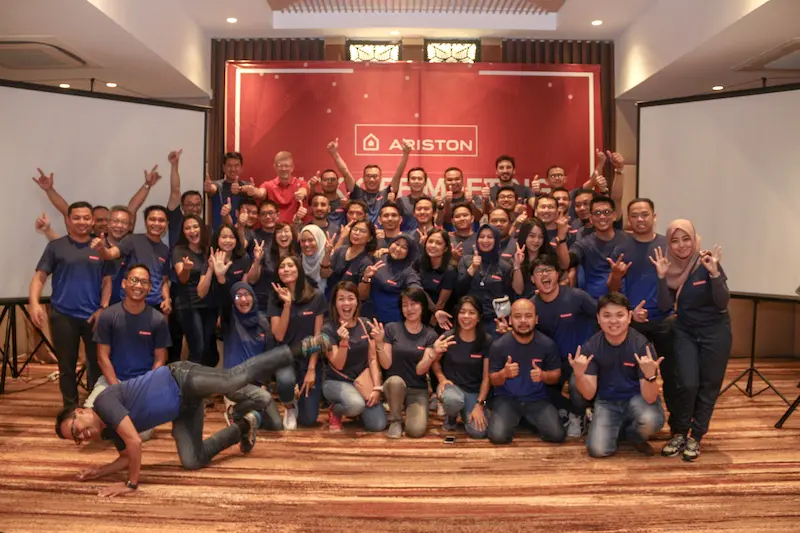 Kick off meeting employee gathering PT Ariston Thermo Indonesia di Batu, Malang